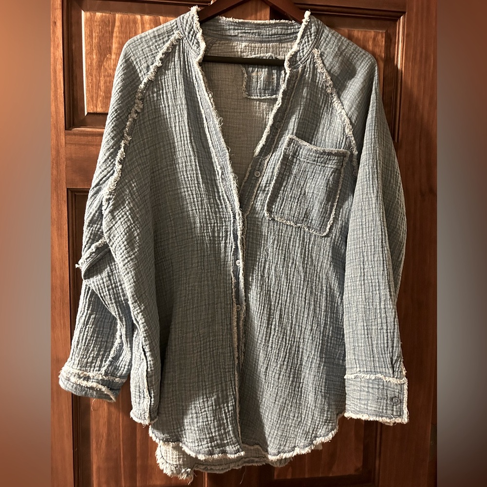 Aerie beach to party long sleeve